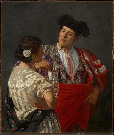 Mary Cassatt, Offering the Panal to the Bullfighter, 1873