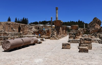 3115165 05/20/2017 Thermaes of Antoninus Pius in the ancient city of Carthage, Tunisia. Natalia Seliverstova/Sputnik  via AP