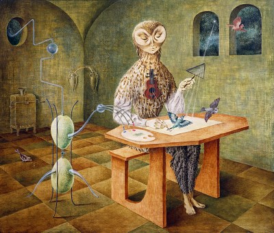 Remedios Varo, The Creation of Birds, ca. 1957