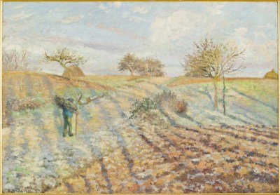 Camille Pissarro, Gelée blanche, 1873