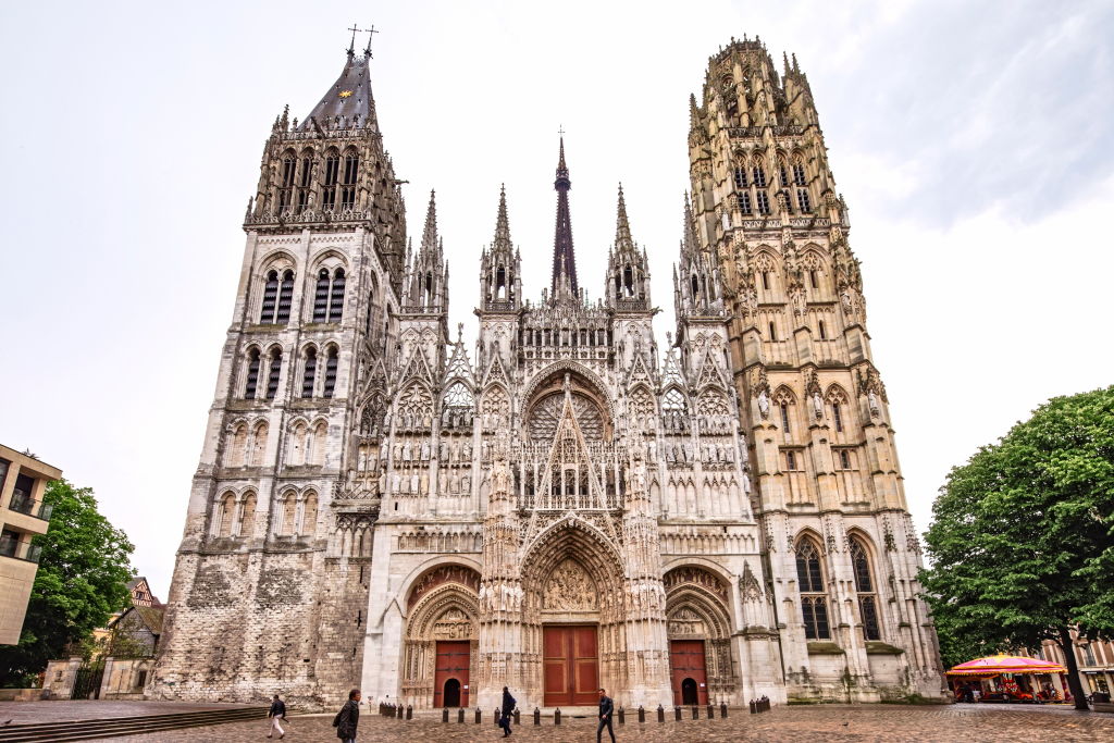 Cathédrale Notre-Dame de Rouen, 3 mai 2017, France. (Photo by Bruno DE HOGUES/Gamma-Rapho via Getty Images)