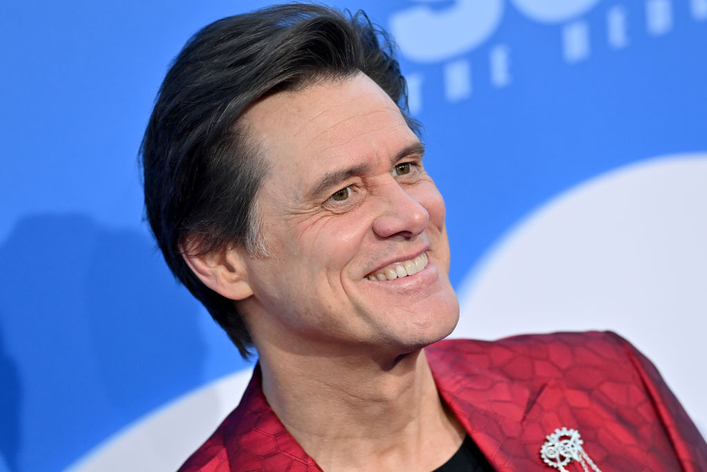 LOS ANGELES, CALIFORNIA - APRIL 05: Jim Carrey attends the Los Angeles Premiere Screening of "Sonic The Hedgehog 2" at Regency Village Theatre on April 05, 2022 in Los Angeles, California. (Photo by Axelle/Bauer-Griffin/FilmMagic)