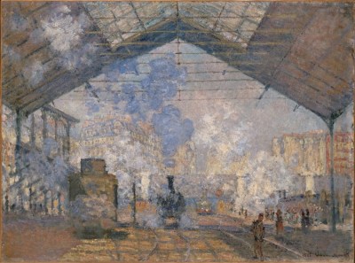 Claude Monet, La Gare Saint-Lazare, 1877